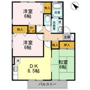 まいハイム B棟の間取り画像
