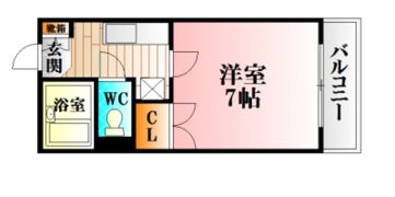 わかさやビルの間取り画像
