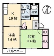 フォーレス新町の間取り画像