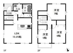 コンフォール Cの間取り画像