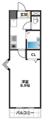 真和ビルの間取り画像