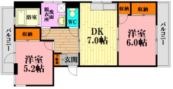 杉広ビルの間取り画像