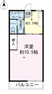 山王グリーンハイツの間取り画像