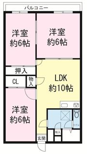 ストークハウス亜紀の間取り画像