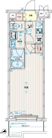 ルーブル武蔵新城七番館の間取り画像