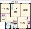 マキシム月丘A棟の間取り画像