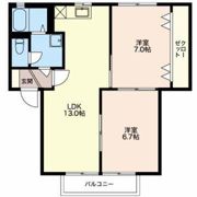 キャトルセゾンの間取り画像
