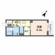 el alivio 東本町の間取り画像