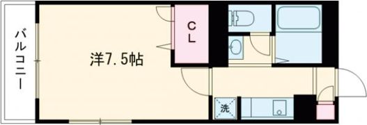 ロワイヤルグレイスの間取り画像