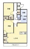 シルクピア大西Bの間取り画像
