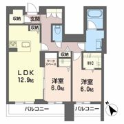 ユノス フォリウムの間取り画像