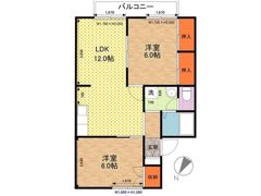 セジュール諏訪の間取り画像