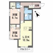 ユノス フォリウムの間取り画像