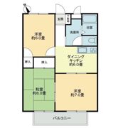 フォブール勅使Aの間取り画像