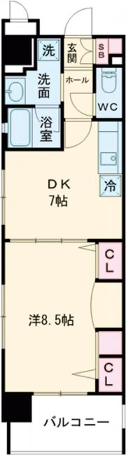 KAISEI新神戸の間取り画像