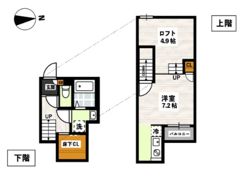ADC高島駅東の間取り画像