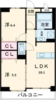 モン・ヴィラージュ佐賀駅前の間取り画像