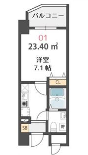 ベルトピア門口の間取り画像