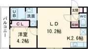 センチュリー末広の間取り画像