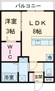 パロス門真の間取り画像