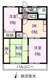 ユーミーマンション杉原の間取り画像