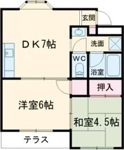 サンコート1号館の間取り画像