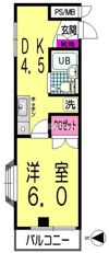 プラザ新保の間取り画像