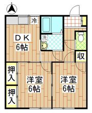ドエルカトレアの間取り画像