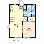 グリーンヒルズの間取り画像