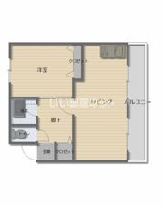 アリュール荘園Ⅱの間取り画像
