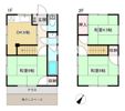 尾長東二丁目貸家の間取り画像