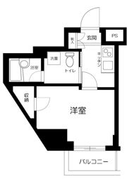 スカイコート板橋区役所前の間取り画像