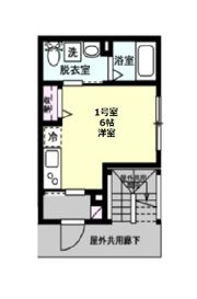 Bay maison 汐入の間取り画像