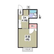 コーポ中本の間取り画像