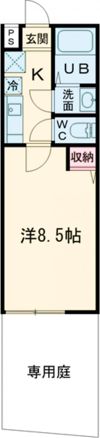 フラッティ谷口園町の間取り画像