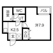 A-legato鳥居西通の間取り画像