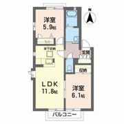 ベルコートCの間取り画像