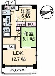 ジュビリーの間取り画像