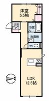 ヴァンレーベの間取り画像