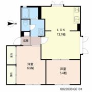 レーベンハイツ G棟の間取り画像