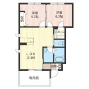 ヴィヴァーチェⅠの間取り画像