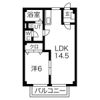 リバティヒルズBの間取り画像