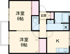 ジョイハウスB棟の間取り画像