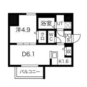 メイクス上前津Ⅳの間取り画像