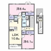 アンジュ本城の間取り画像