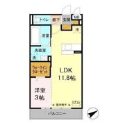 コスモパーク Cの間取り画像