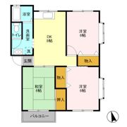 第3・第5伊原ハイツ 第5の間取り画像