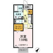 D-chambre Sの間取り画像