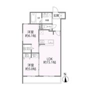 グラン今里southの間取り画像