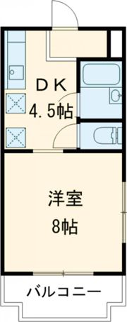 わかば台ハイツの間取り画像